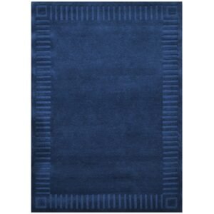 fP342tB.jpg Hand tufted Wool Rug-Unique 6445-Indigo
