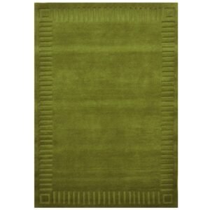 lpuXlV6.jpg Hand tufted Wool Rug-Unique 6445-Garden Green