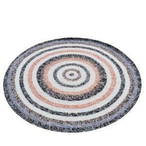 5qdDimq.jpg Handwoven Round Rug-Orbit 6223-Ivory Multi