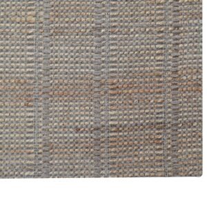 Handwoven Wool & Jute Rug-Cedar 509-Natural/Brown