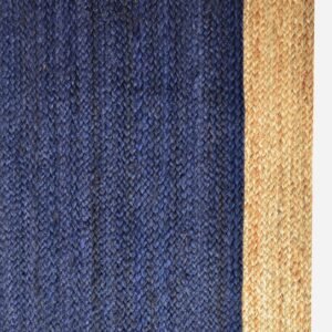 CG2k6SA.jpg HANDWOVENJUTEBORDER1147NATURAL/NAVY