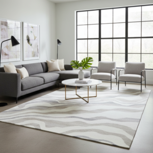 HCJJMgX.png Handmade Gladstone Wool Rug-6438- NATURAL