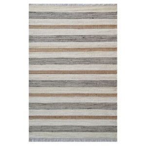 Handwoven Natural Jute Rug-Peru 1110-Natural