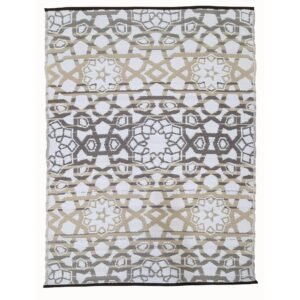 OMCHT21A6BGEMLT Eco-friendly Reversible Outdoor Plastic Mat-Chatai 21A6-Beige Multi