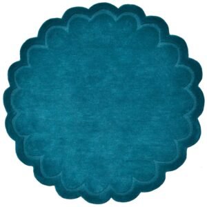Tvj6Aj3.jpg HAND TUFTED-RIVOLI 6447-TURQUOISE