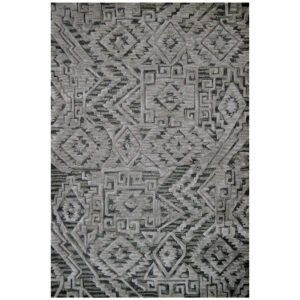 htabst6311brnmlt.jpg Handmade Abstract Wool Rug-6311-Brown Multi
