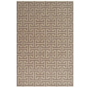 Modern Handmade Wool Rug-Addison 6385-Beige Brown