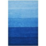 htgabe128inblu_1.jpg Handmade Gabbeh Wool Rug-128-Indigo Blue