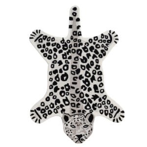 htlprdk6326ivoblk.jpg Natural Handmade Jungle Kids Rug-Snow Leopard-Ivory Black