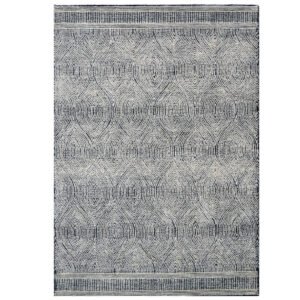 htmaya6262chr_8.jpg Designer Handmade Wool Rug-Maya6262-Charcoal