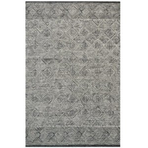 htroza6285chr_8.jpg Handmade Roza Wool Rug-6285-Charcoal