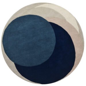 htspir6369grymlt.jpg Modern Handmade Wool Rug-Spiral 6369-Grey/Multi