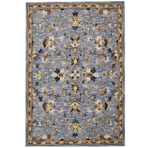 httexs6342gry_9.jpg Traditional Handmade Wool Rug-Texas 6342-Grey
