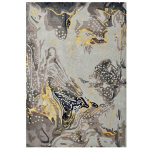 httext6403slvmlt_9.jpg Modern Designer Wool & Viscose Rug-Textures 6403-Silver Multi