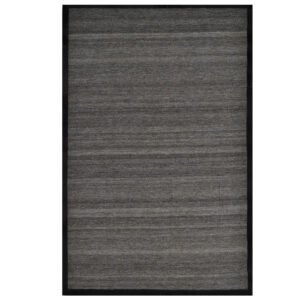 hwsign3636chrblk_6.jpg Modern Handwoven Rug-Signature 3636-Charcoal/Black